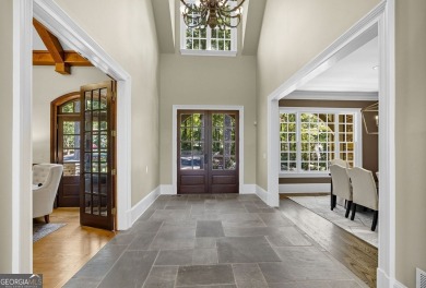 Nestled on a private cul-de-sac, this custom-designed estate on Chestatee Golf Club in Georgia - for sale on GolfHomes.com, golf home, golf lot