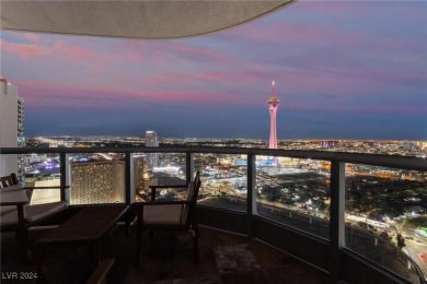 This stunning 3-bedroom condo boasts floor-to-ceiling panoramic on Las Vegas Country Club in Nevada - for sale on GolfHomes.com, golf home, golf lot