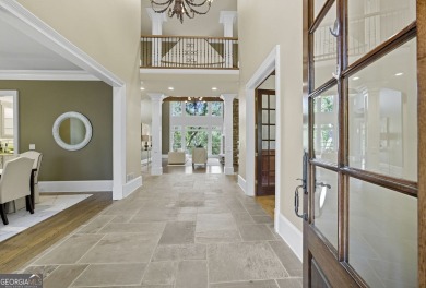 Nestled on a private cul-de-sac, this custom-designed estate on Chestatee Golf Club in Georgia - for sale on GolfHomes.com, golf home, golf lot