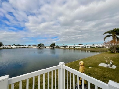 Beautiful waterview at this stunning 2 bedroom, 2 bath, 2 car on Mainlands Golf Club in Florida - for sale on GolfHomes.com, golf home, golf lot