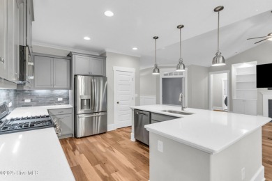 Looking for a practically NEW and move in ready home in Compass on Compass Pointe Golf Course in North Carolina - for sale on GolfHomes.com, golf home, golf lot