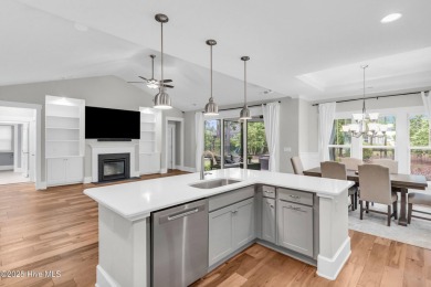 Looking for a practically NEW and move in ready home in Compass on Compass Pointe Golf Course in North Carolina - for sale on GolfHomes.com, golf home, golf lot