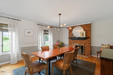 Stunning spacious home just off the 17th tee box in The Oaks on Chapel Hill Country Club in North Carolina - for sale on GolfHomes.com, golf home, golf lot