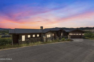 Beautiful mountain contemporary home nestled within the private on Talisker Club At Tuhaye in Utah - for sale on GolfHomes.com, golf home, golf lot
