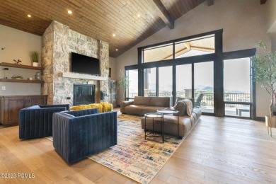 Beautiful mountain contemporary home nestled within the private on Talisker Club At Tuhaye in Utah - for sale on GolfHomes.com, golf home, golf lot