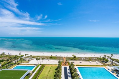 Gorgeous finely finished flow-through unit at the exclusive on Crandon Golf At Key Biscayne in Florida - for sale on GolfHomes.com, golf home, golf lot