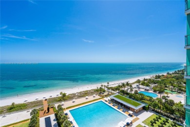 Gorgeous finely finished flow-through unit at the exclusive on Crandon Golf At Key Biscayne in Florida - for sale on GolfHomes.com, golf home, golf lot