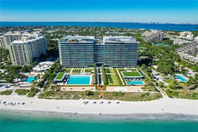 Gorgeous finely finished flow-through unit at the exclusive on Crandon Golf At Key Biscayne in Florida - for sale on GolfHomes.com, golf home, golf lot