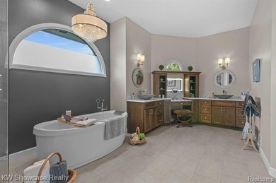 Golf front California split ranch fully updated on the 10th on Prestwick Village Golf Club in Michigan - for sale on GolfHomes.com, golf home, golf lot