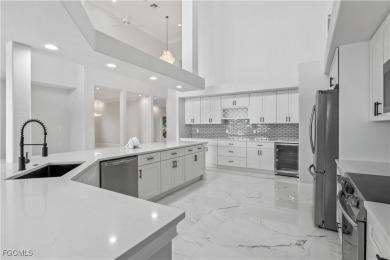 Welcome to your GULF ACCESS DREAM HOME! A commanding 4-bedroom on Palmetto-Pine Country Club in Florida - for sale on GolfHomes.com, golf home, golf lot