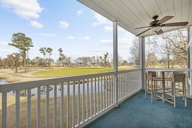 This 2br/2ba, 2nd floor condo not only has a fantastic view from on River Oaks Golf Plantation  in South Carolina - for sale on GolfHomes.com, golf home, golf lot