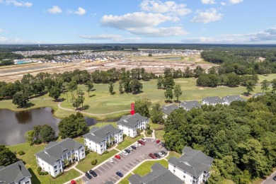 This 2br/2ba, 2nd floor condo not only has a fantastic view from on River Oaks Golf Plantation  in South Carolina - for sale on GolfHomes.com, golf home, golf lot