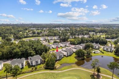This 2br/2ba, 2nd floor condo not only has a fantastic view from on River Oaks Golf Plantation  in South Carolina - for sale on GolfHomes.com, golf home, golf lot