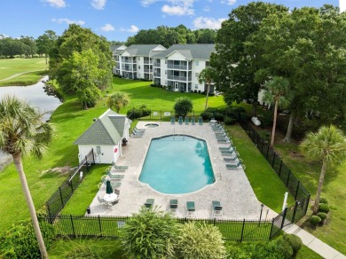 This 2br/2ba, 2nd floor condo not only has a fantastic view from on River Oaks Golf Plantation  in South Carolina - for sale on GolfHomes.com, golf home, golf lot