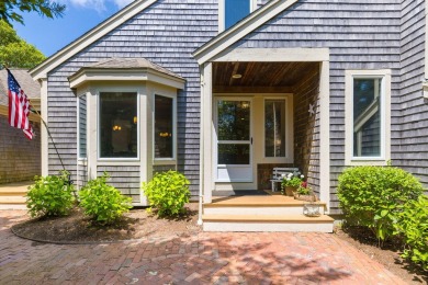 Popular D model townhome with a lovely courtyard in Kings Way on The Club At Yarmouthport in Massachusetts - for sale on GolfHomes.com, golf home, golf lot