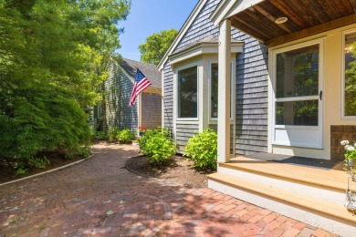 Popular D model townhome with a lovely courtyard in Kings Way on The Club At Yarmouthport in Massachusetts - for sale on GolfHomes.com, golf home, golf lot