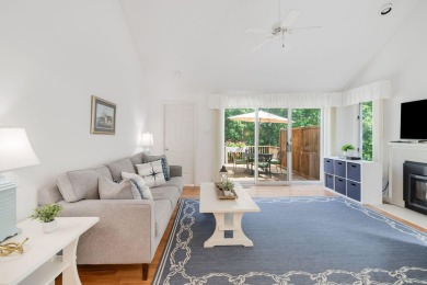 Popular D model townhome with a lovely courtyard in Kings Way on The Club At Yarmouthport in Massachusetts - for sale on GolfHomes.com, golf home, golf lot