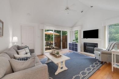 Popular D model townhome with a lovely courtyard in Kings Way on The Club At Yarmouthport in Massachusetts - for sale on GolfHomes.com, golf home, golf lot