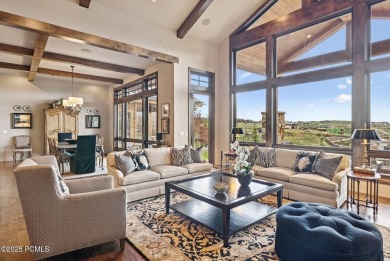 Mountain Modern craftsman home with expansive Golf Course and on Promontory Golf Club  in Utah - for sale on GolfHomes.com, golf home, golf lot
