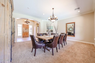Welcome to your own private retreat in the heart of the highly on Estrella Mountain Ranch Golf Course in Arizona - for sale on GolfHomes.com, golf home, golf lot