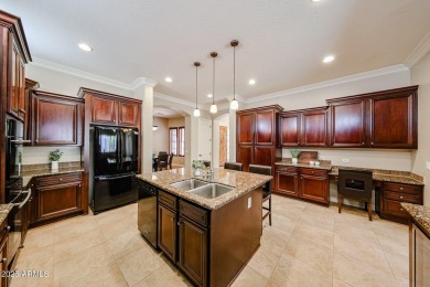 Welcome to your own private retreat in the heart of the highly on Estrella Mountain Ranch Golf Course in Arizona - for sale on GolfHomes.com, golf home, golf lot