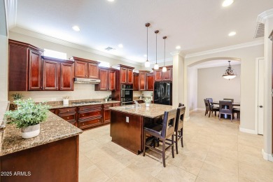 Welcome to your own private retreat in the heart of the highly on Estrella Mountain Ranch Golf Course in Arizona - for sale on GolfHomes.com, golf home, golf lot
