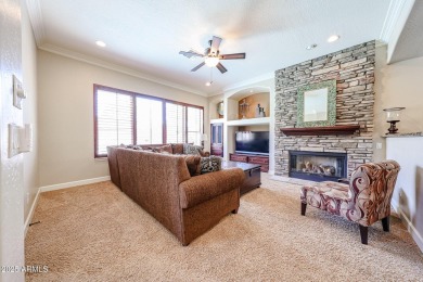 Welcome to your own private retreat in the heart of the highly on Estrella Mountain Ranch Golf Course in Arizona - for sale on GolfHomes.com, golf home, golf lot