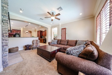 Welcome to your own private retreat in the heart of the highly on Estrella Mountain Ranch Golf Course in Arizona - for sale on GolfHomes.com, golf home, golf lot