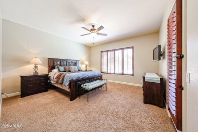 Welcome to your own private retreat in the heart of the highly on Estrella Mountain Ranch Golf Course in Arizona - for sale on GolfHomes.com, golf home, golf lot
