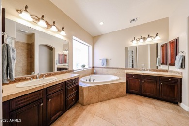 Welcome to your own private retreat in the heart of the highly on Estrella Mountain Ranch Golf Course in Arizona - for sale on GolfHomes.com, golf home, golf lot