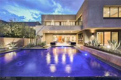 Perched elegantly above the shimmering waters of Lake Las Vegas on Reflection Bay Golf Club in Nevada - for sale on GolfHomes.com, golf home, golf lot