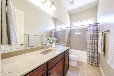 Welcome to your own private retreat in the heart of the highly on Estrella Mountain Ranch Golf Course in Arizona - for sale on GolfHomes.com, golf home, golf lot