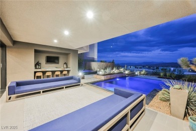 Perched elegantly above the shimmering waters of Lake Las Vegas on Reflection Bay Golf Club in Nevada - for sale on GolfHomes.com, golf home, golf lot