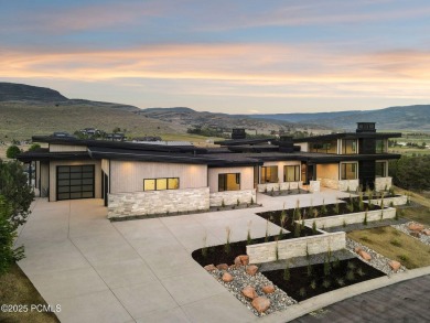 Thoughtfully designed with 6,549 sq ft of refined living space on Red Ledges Golf Club in Utah - for sale on GolfHomes.com, golf home, golf lot