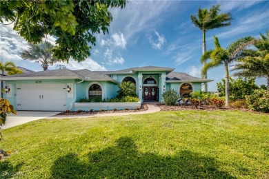 The charm of Old Florida greets you at the curb with this 3/2 on Burnt Store Golf Club in Florida - for sale on GolfHomes.com, golf home, golf lot