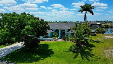 The charm of Old Florida greets you at the curb with this 3/2 on Burnt Store Golf Club in Florida - for sale on GolfHomes.com, golf home, golf lot