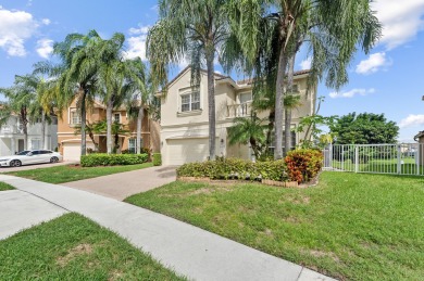Welcome to 21196 Via Ventura, a rare lakefront estate in Boca on Boca Lago Golf and Country Club in Florida - for sale on GolfHomes.com, golf home, golf lot