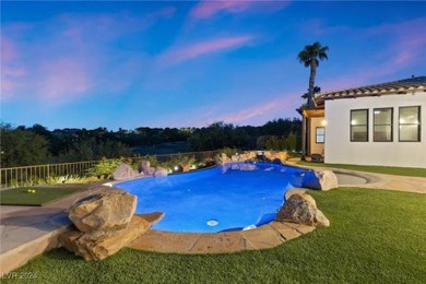 Experience the epitome of luxury and elegance in this beautiful on South Shore At Lake Las Vegas in Nevada - for sale on GolfHomes.com, golf home, golf lot