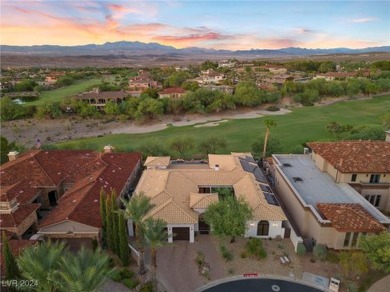 Experience the epitome of luxury and elegance in this beautiful on South Shore At Lake Las Vegas in Nevada - for sale on GolfHomes.com, golf home, golf lot