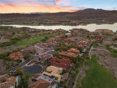 Experience the epitome of luxury and elegance in this beautiful on South Shore At Lake Las Vegas in Nevada - for sale on GolfHomes.com, golf home, golf lot