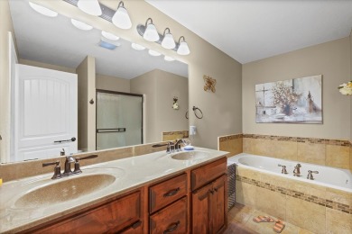 Welcome to this beautifully designed all-brick zero-lot home on The Legends of Champaign in Illinois - for sale on GolfHomes.com, golf home, golf lot