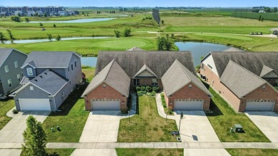 Welcome to this beautifully designed all-brick zero-lot home on The Legends of Champaign in Illinois - for sale on GolfHomes.com, golf home, golf lot