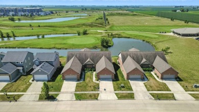 Welcome to this beautifully designed all-brick zero-lot home on The Legends of Champaign in Illinois - for sale on GolfHomes.com, golf home, golf lot