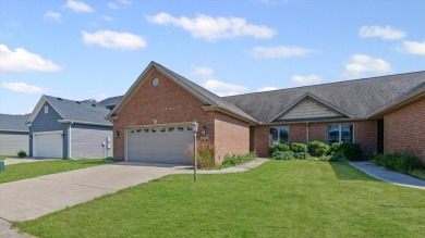Welcome to this beautifully designed all-brick zero-lot home on The Legends of Champaign in Illinois - for sale on GolfHomes.com, golf home, golf lot