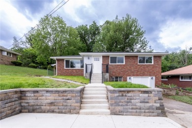 Tastefully remodeled 3 bedroom 2 bath ranch home in a desirable on Uniontown Country Club in Pennsylvania - for sale on GolfHomes.com, golf home, golf lot