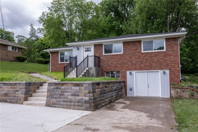 Tastefully remodeled 3 bedroom 2 bath ranch home in a desirable on Uniontown Country Club in Pennsylvania - for sale on GolfHomes.com, golf home, golf lot