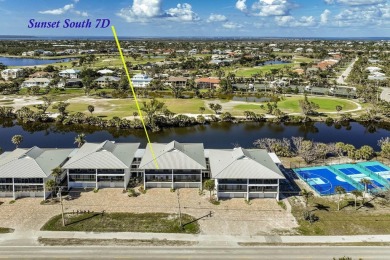 Top-floor unit wth peaceful river to golf course views from the on Beachview Golf Club in Florida - for sale on GolfHomes.com, golf home, golf lot