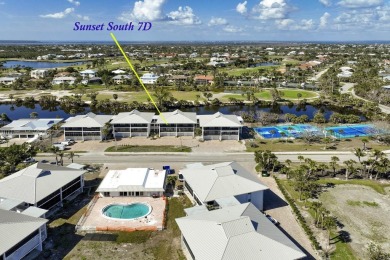 Top-floor unit wth peaceful river to golf course views from the on Beachview Golf Club in Florida - for sale on GolfHomes.com, golf home, golf lot