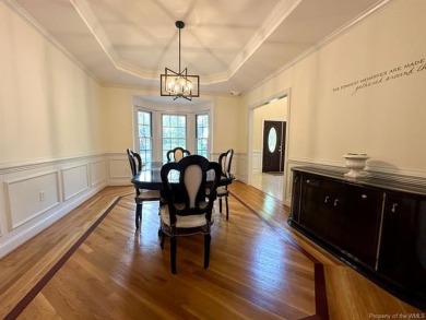 Step into timeless elegance with this one-owner, custom-built on Brickshire Golf Club in Virginia - for sale on GolfHomes.com, golf home, golf lot