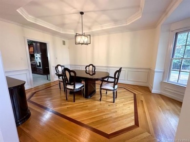 Step into timeless elegance with this one-owner, custom-built on Brickshire Golf Club in Virginia - for sale on GolfHomes.com, golf home, golf lot